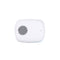 Portable UVC Toothbrush Sterilizer Case with Drying Fan - USB-C Rechargeable, 5-Minute Fast Disinfection(white)