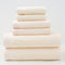 Luxury Combed Cotton Towel Collection - Highly Absorbent, Soft & Durable for Bath, Hand, and Face(Beige)