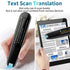 Smart AI Scan & Voice Translator Pen - 112+ Languages, Offline Mode, HD Touchscreen & Dictionary(black)