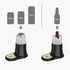 Ultrasonic Beer Foam Creator & Dispenser - Portable Tap for Canned & Bottled Beer with Cooling System(black)