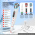 Advanced 3-in-1 Skin Care Device: 15-Level Spot Remover Pen with Hot & Cold Facial Therapy(White)