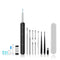 Smart Visual Ear Cleaner with HD WiFi Camera - Gentle Silicone Tips, USB-C Rechargeable Otoscope for Safe Ear Wax Removal(Black Premium Edition)