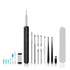 Smart Visual Ear Cleaner with HD WiFi Camera - Gentle Silicone Tips, USB-C Rechargeable Otoscope for Safe Ear Wax Removal(Black Premium Edition)