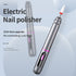Professional Electric Nail Drill Pen Kit - 3-Speed, Bidirectional, Rechargeable Manicure & Pedicure Tool(Silver Gray)