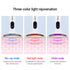 Multi-Function Neck & Face Beauty Device - 4-in-1 LED Light Therapy, EMS Lifting & Anti-Wrinkle Massager(pink)