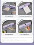 Wireless Portable Vacuum Sealing Machine - Automatic Food Sealer with LCD Display & Dual Modes(Purple)