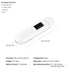 Smart Skin Analyzer with Multi-Function Detection - Measures Hydration, Oil, Elasticity, Skin Age & Fluorescent Agent Test(White)