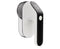 Rechargeable Electric Fabric Shaver - Powerful Lint Remover with Dual-Ring Blades & Ergonomic Design(black and white)