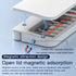 Two Multi-functional Keyboard Cleaning Kit & Ergonomic Wrist Rest with Integrated Storage(White)