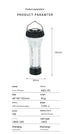 Portable Outdoor Camping Lantern with Tripod Stand, Soft Light Diffuser & USB-C Charging(black)