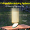 Collapsible LED Camping Lantern with 45-Hour Battery Life, USB-C Charging & Atmosphere Lighting(Khaki)