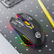 Ergonomic Dual-Mode Wireless Gaming Mouse - Mute Buttons, Adjustable DPI, Rechargeable, Multi-Assist Keys(black)