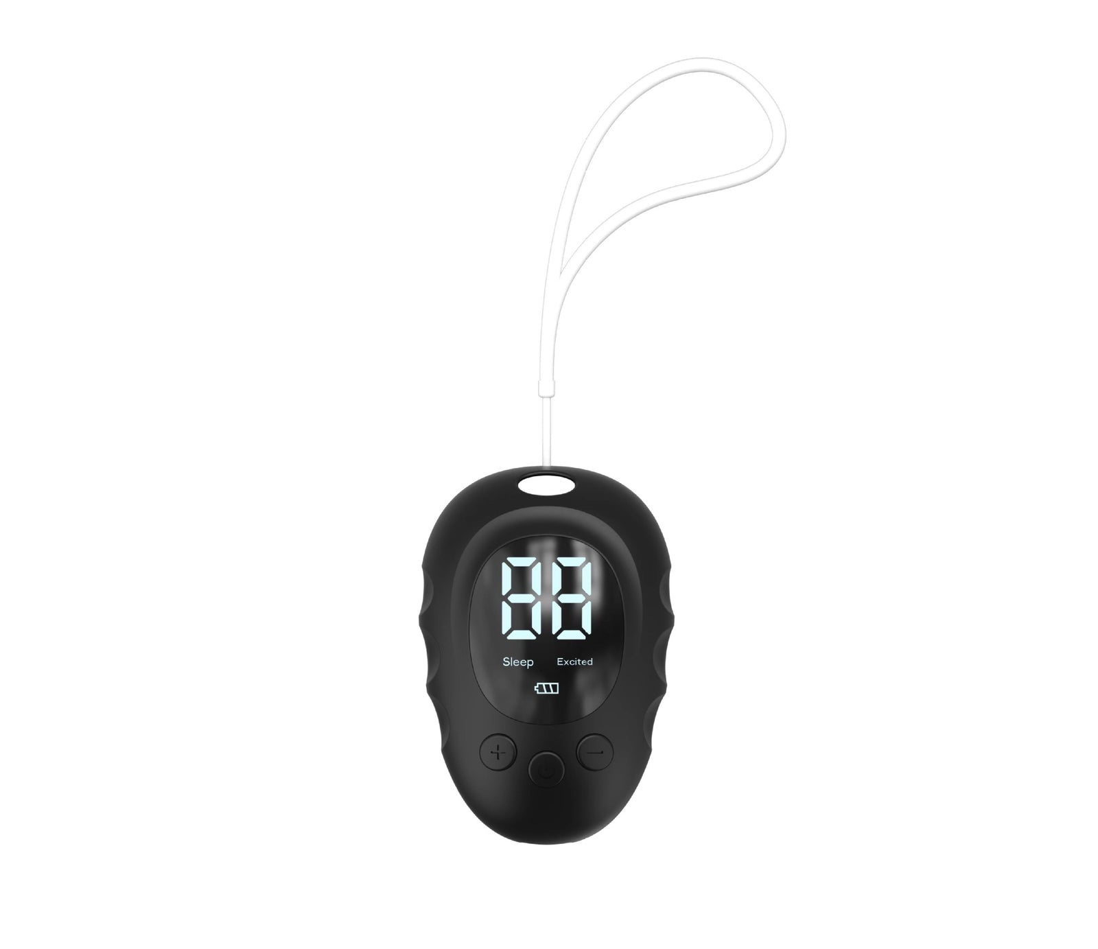 Handheld Microcurrent Sleep Aid Device - USB Rechargeable Pulse Massager for Relaxation & Deep Sleep(black)
