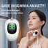 Handheld Microcurrent Sleep Aid Device - USB Rechargeable Pulse Massager for Relaxation & Deep Sleep(green)