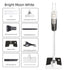 Cordless 2-in-1 Handheld & Stick Vacuum Cleaner with Detachable Water Tank & Dust Mite Remover(white)