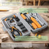 Comprehensive 30-Piece Household Tool Kit - Multi-Functional Home Repair Set with Storage Case(Grey)