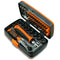 38-Piece Ratchet Screwdriver & Socket Wrench Set - Professional Multi-Bit Repair Tool Kit with Portable Case(orange)