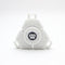 Two Sci-Fi Triangular Keychain Fidget Spinner - 3D Printed EDC Stress Relief Toy(white)