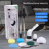 9-in-1 Multifunctional Cordless Electric Spin Scrubber with Adjustable Extension Handle(white)