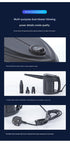 High-Power Corded Electric Air Duster & Blower - 35000RPM Multi-Purpose Cleaner with 4 Nozzles(black)