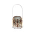 Portable Christmas LED Lantern - Dimmable, 3 Color Temps, 5200mAh Battery & Memory Function(Silver)