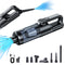 Multi-Function Cordless Handheld Vacuum Cleaner & Blower - Powerful Brushless Motor with Digital Display(Black and gray)