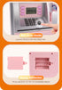 Kids Electronic ATM Savings Bank - Digital Piggy Bank with Password, Auto Roll-in Banknotes & Coin Slot for Financial Learning Fun(pink)