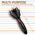 Automatic Hair Braiding Tool - Bi-Directional Rotation, Quick Twist Styling for Braids & Handmade Bracelets(black)