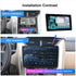 Universal 10-Inch Android Car Stereo GPS Navigator - QLED HD Touchscreen, 2GB RAM 32GB ROM, WiFi, Bluetooth 5.4, CarPlay & Mirror Link(black 10 inches)