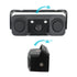 3-in-1 Car Reversing Camera & Parking Sensor System with Monitor - License Plate Frame Mount, Waterproof & Night Vision(black)