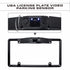 3-in-1 Car Reversing Camera & Parking Sensor System with Monitor - License Plate Frame Mount, Waterproof & Night Vision(black)