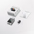 Mini 2-in-1 Wireless CarPlay & Android Auto Adapter - 5GHz WiFi 6, Bluetooth 5.4, Plug & Play Dongle(black)