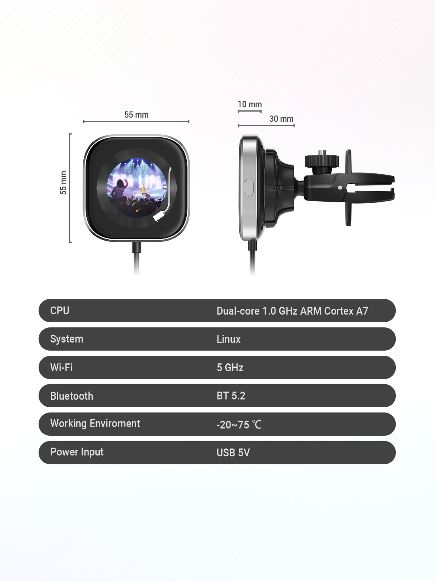 Wireless CarPlay Adapter with 1.6