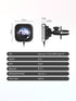Wireless CarPlay Adapter with 1.6" Multi-Functional Screen, Car Diffuser & 360 Vent Clip(silver)