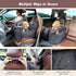 2-in-1 Pet Car Booster Seat & Travel Bed - Removable, Non-Slip, for Small Dogs & Cats(Khaki)
