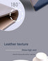 A4 PU Leather Business Portfolio with Ring Binder, Calculator & 40 Sleeves(red)