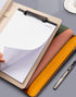 A4 PU Leather Business Portfolio with Ring Binder, Calculator & 40 Sleeves(green)