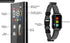Rechargeable Dog Training Collar with Remote - 2600ft Range, 3 Modes(black)