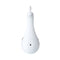 Peacock Projection LED Night Light - Multi-Color Atmosphere Lamp with Remote & Touch Control, USB Rechargeable(white)