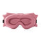 3pc 6D Contoured Zero-Pressure Sleep Mask - 360 Light Blocking Eye Mask with Adjustable Strap(Pink)