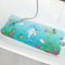 Non-Slip PVC Bath & Shower Mat with Suction Cups and Drainage Holes - Cartoon Ocean Theme(Dolphin)