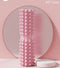 Pink High-Density 3D Trigger Point Foam Roller - Solid Core Massager for Deep Tissue Muscle Recovery & Yoga