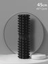 Black High-Density 3D Trigger Point Foam Roller - Solid Core Massager for Deep Tissue Muscle Recovery & Yoga