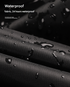 Size M Black All-Weather 210D Bicycle Cover - Waterproof & UV-Proof Outdoor Bike Protector with Lock Hole & Storage Bag