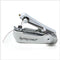2 Pcs White Portable Mini Handheld Sewing Machine - Manual Stitching Tool for Quick Fabric Repairs