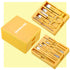 Yellow Premium 13-in-1 Manicure & Grooming Kit - Professional Carbon Steel Pedicure Set with Dual-Drawer Case & Mirror