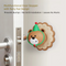 4 Pcs Pink Adorable Bear Wall Protector - Multi-Use Self-Adhesive Door Stopper Bumper