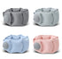 Pink Press-Pump Inflatable Travel Pillow - Ultra-Lightweight Ergonomic 360° Neck Support