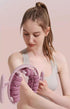 Black 360° Wrap-Around Muscle Roller - 28-Wheel Massager for Legs, Arms & Calves