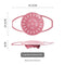 Large Pink Flexible Silicone Steamer Basket with Heat-Resistant Handles - Food-Grade Vegetable Steamer Insert for Pots & Pans